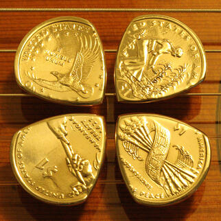 Coin Guitar Pick