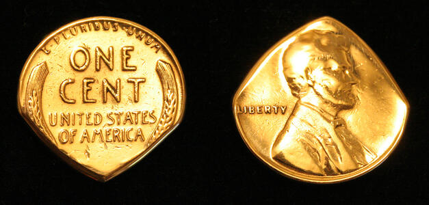 Coin Guitar Pick